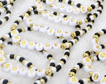 1-50-100-200-1000 Beaded World Bracelets/Friendship Bracelets/Handmade Bracelet/Teacher Gifts/Personalized Gift/Stretch Bracelets/Bulk Order
