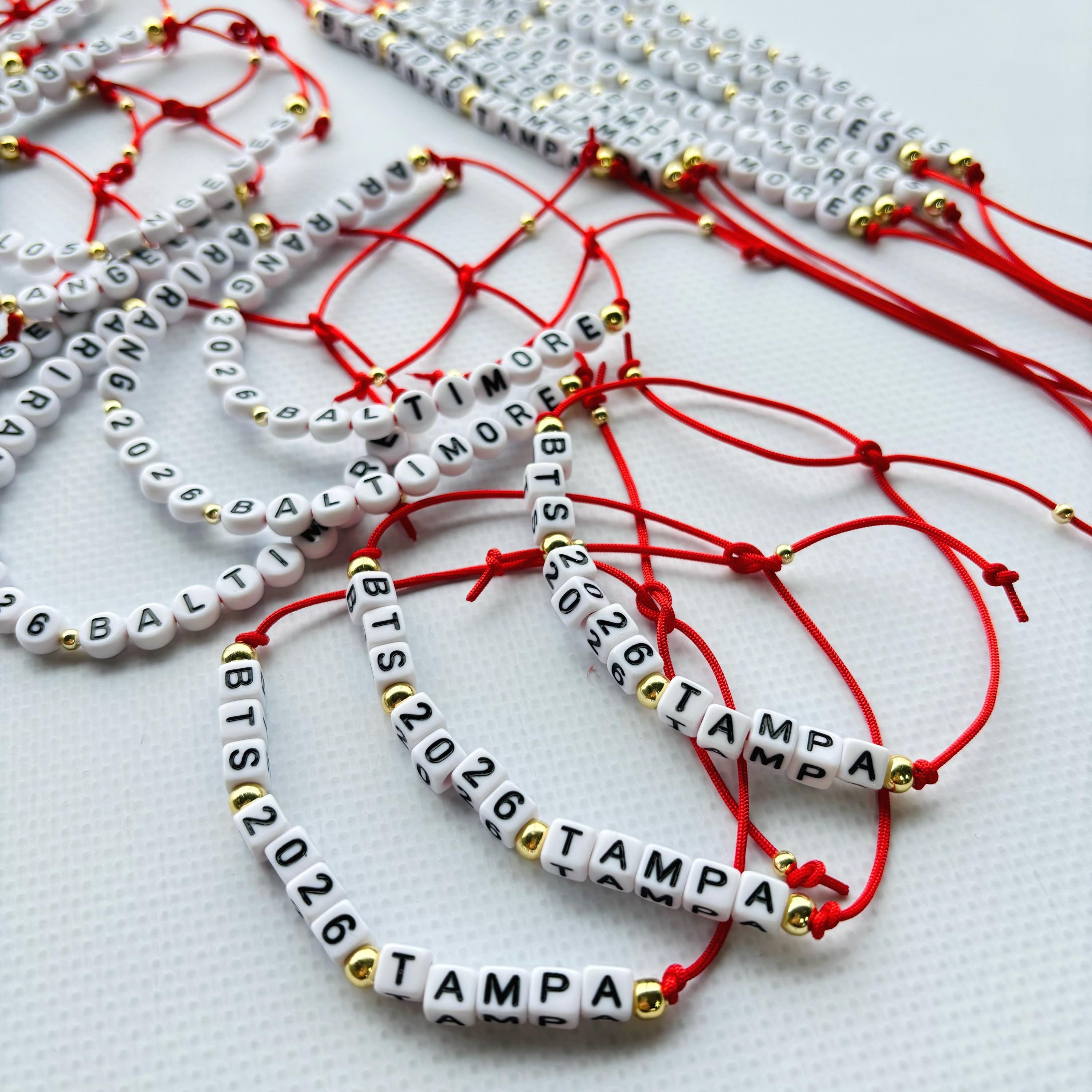 BTS Arirang Bracelet, Kpop Bracelet, BTS Inspired Jewelry, ARMY