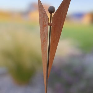 Rusty Garden Scupture-Garden art-Garden Decor- Metal Garden Sculpture-Rustic sculpture-Yard Art-Abstract Metal Sculpture-Modern Sculpture