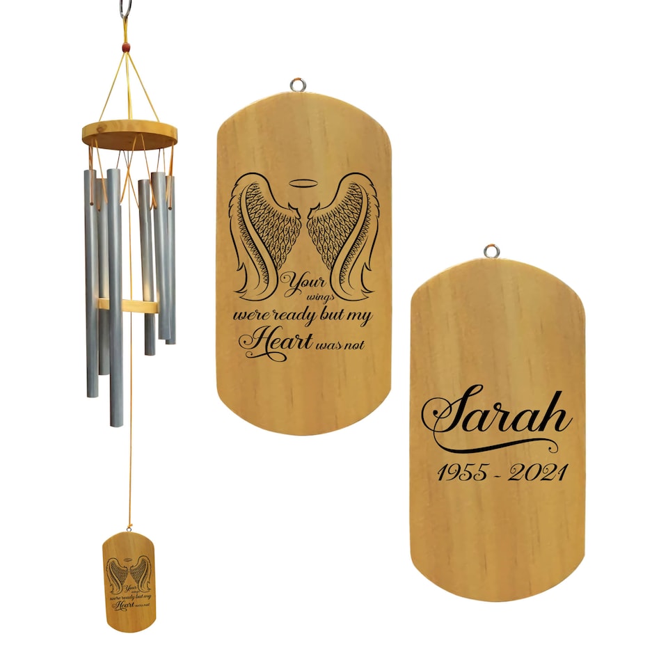 Personalized Wind Chime In Loving Memory Wind Chime sold by DaviEvans