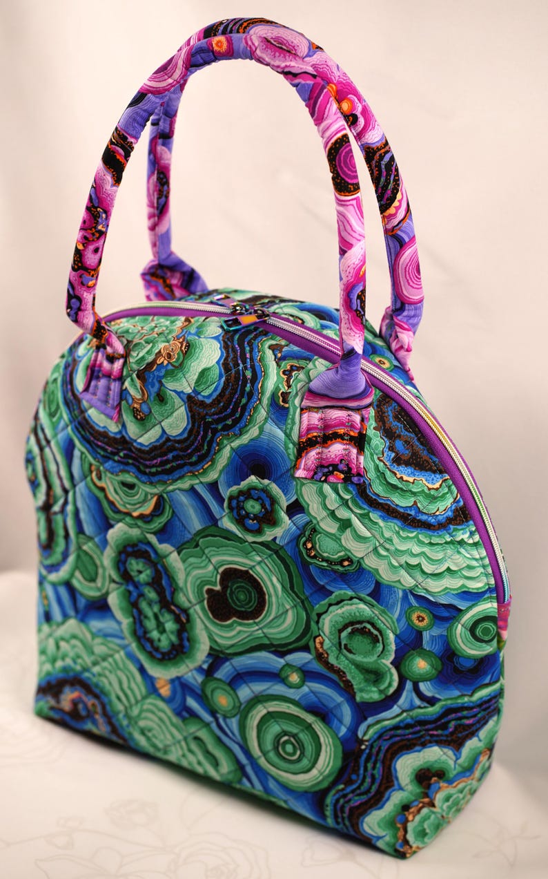 Unique Patterned Bag Unique Quilted Hand-made Bag - Etsy