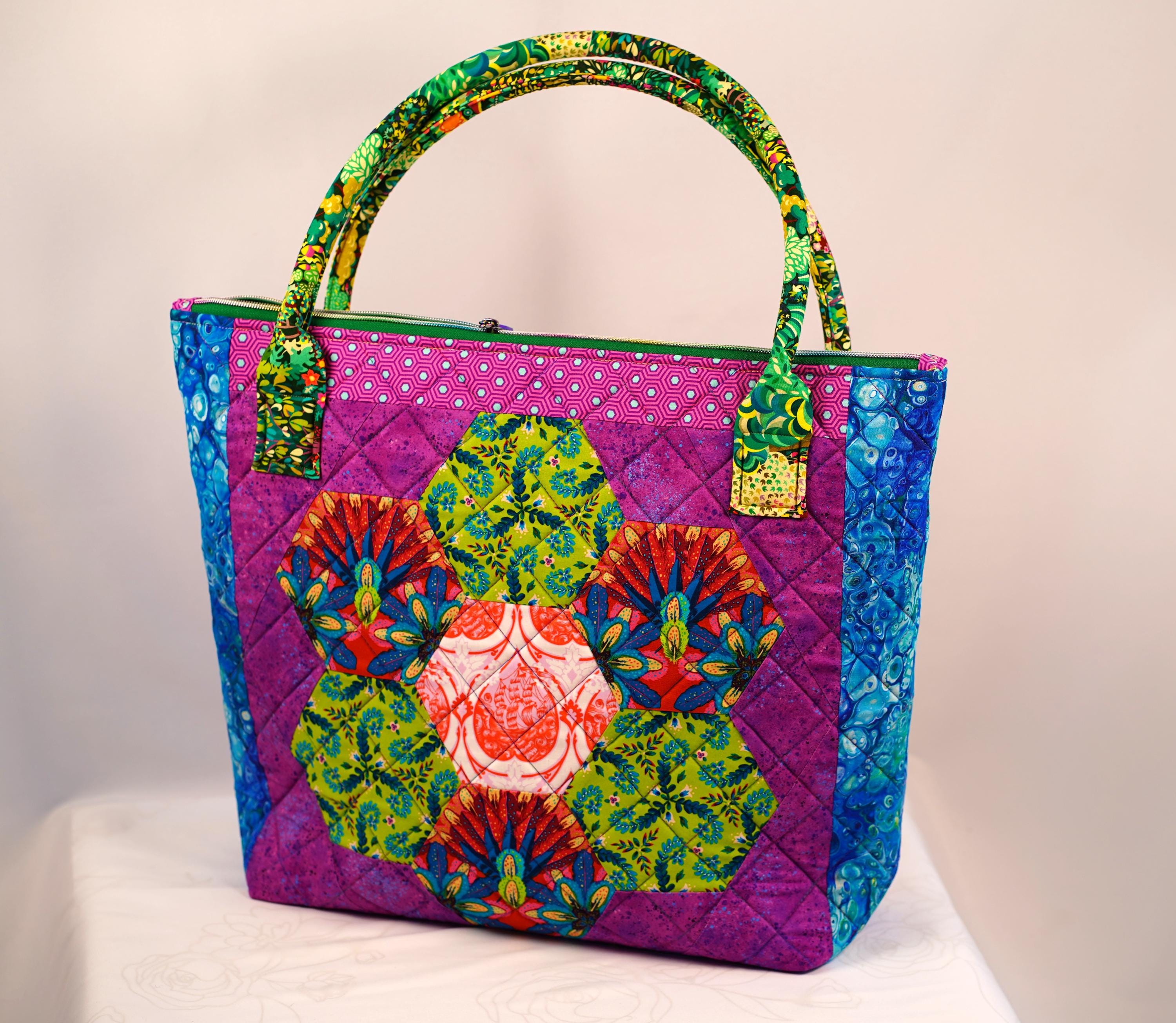 Windy Sea - Unique Quilted Hand-made Bag - Etsy