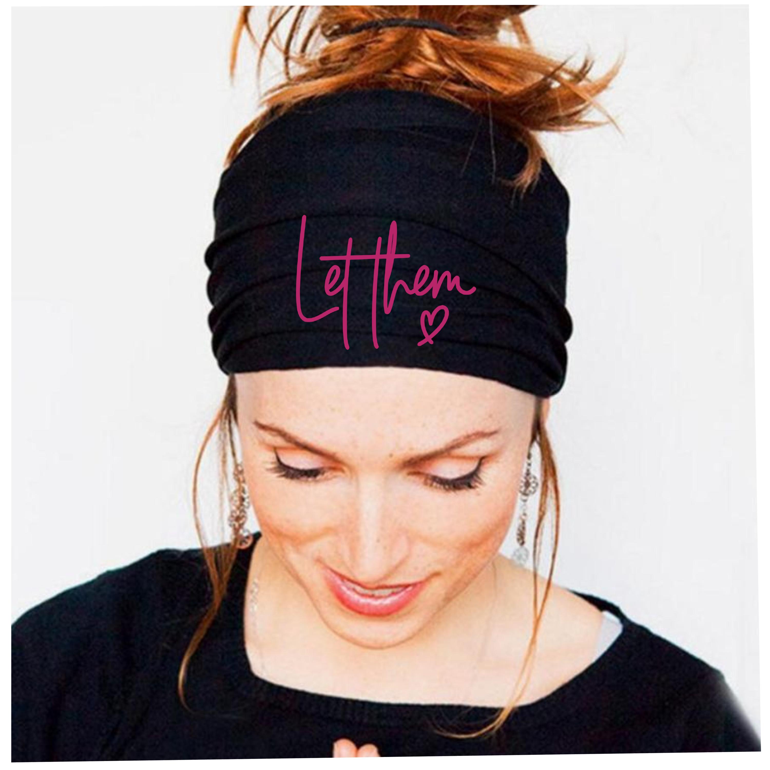 Choose Design! Womens Wide Stretchy Headbands Harley Headband Motorcycle Headband Biker Rider Bandana Hair Wrap Boho Turban Skull Cap