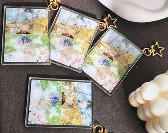 Sylus card,Inspiration from love and deep space, cartoon badge card, 4cards/set, Postcard, Fangift.