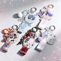 Love and Deepspace Custom Beaded Keychains, Set of 5 Characters Zayne Xavier Sylus Rafayel Li Shen,  Anime Gamer for Gift product logo