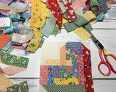 1930 39 s Log Cabin Hearts Pattern and Kit