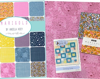 Moda Aneela Hoey Marigold Quilt Kit
