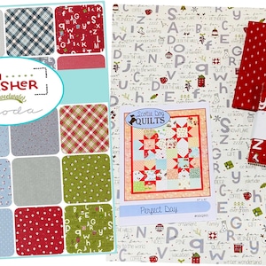 Moda On Dasher Christmas Quilt Kit