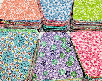 1930's to 1950’s Reproduction Pre cut quilt kit tumblers
