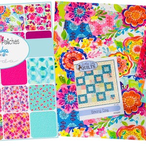 Moda Amarilys Henderson Flower Patches Quilt Kit