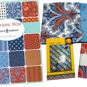 Moda Minick and Simpson Sunrise Side Quilt Kit
