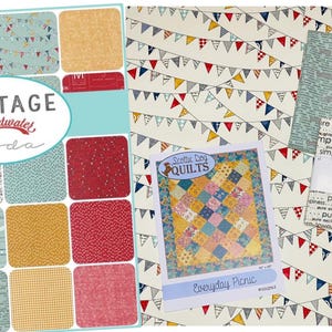 Moda Sweetwater Vintage Quilt Kit