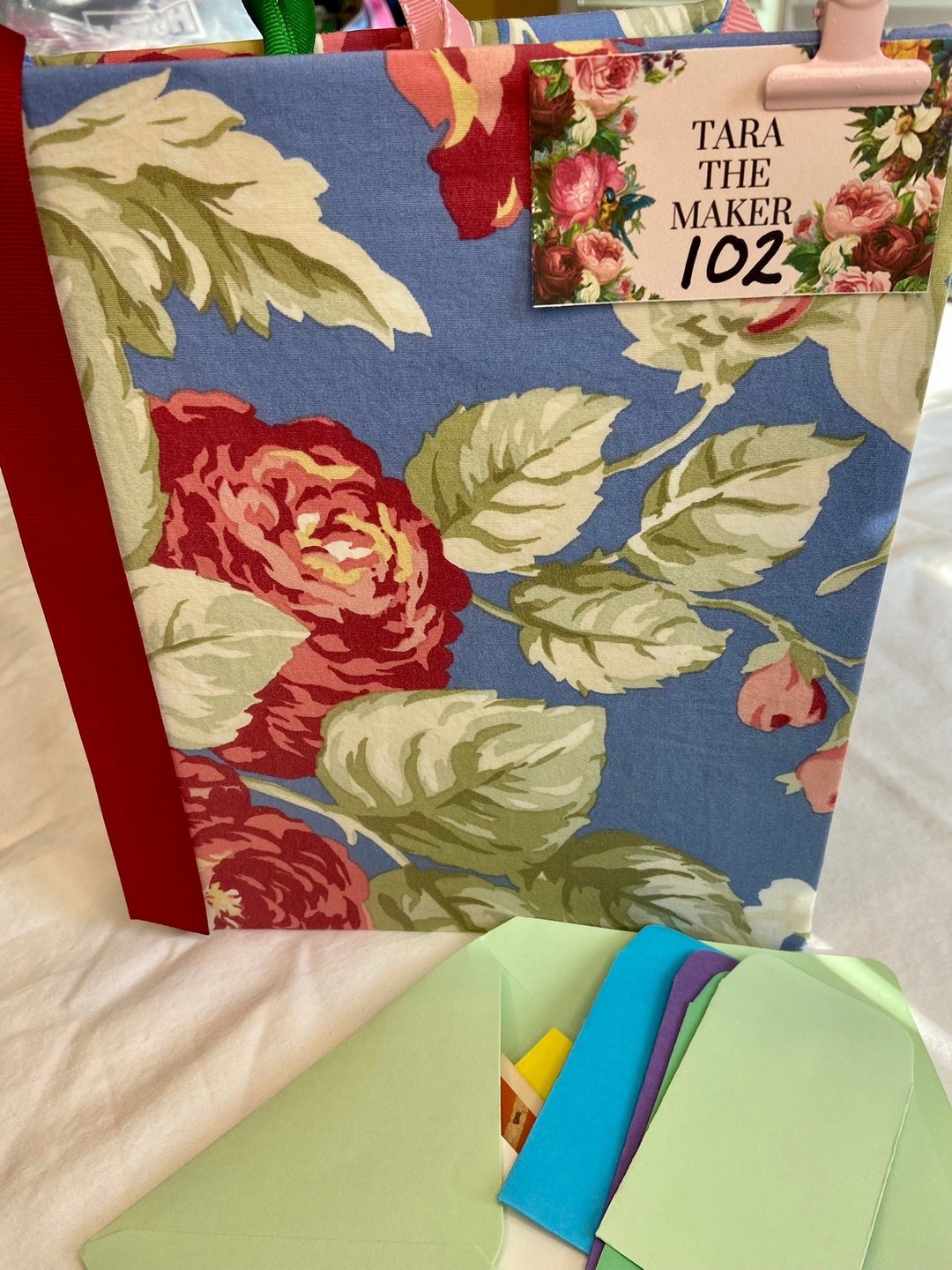 Junk Journal 102 Floral Hardcover Eclectic FREE SHIP! Art Diary