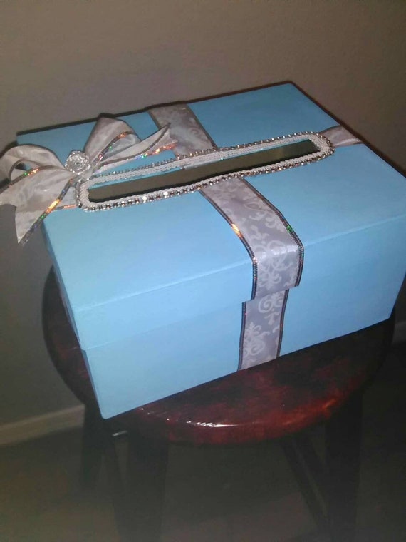 Custom made Wedding cards box with slot Il_570xn