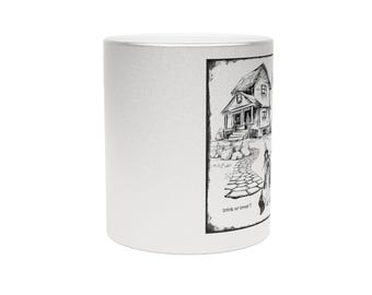 Taza Metálica (Plata/Dorada)