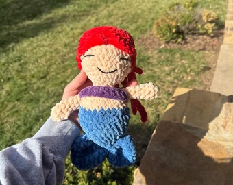 Crochet Ariel Doll, plush, mermaid, Disney