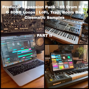 Sound Expansion Bundle for Beat Creators/Loops/Drum Kits/pad-controller MPC/Professional expansions – perfect for music production setup