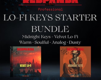 Lo-Fi-sleutelbundel: warme Rhodes-stofkussentjes Chillhop RnB Neo Soul WAV Royalty-vrij proefpakket