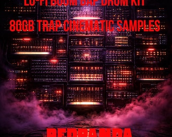 Lo-Fi Boom Bap Drum Kit – 80GB Trap Cinematic Samples Loops WAV MIDI Royalty Free Producer Bundle