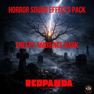 Horror Sound Effects Pack – Creepy Ambience, Dark Atmospheres & Cinematic FX (WAV Files)