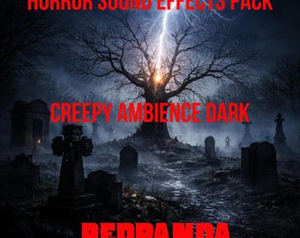 Horror Sound Effects Pack – Creepy Ambience, Dark Atmospheres & Cinematic FX (WAV Files)