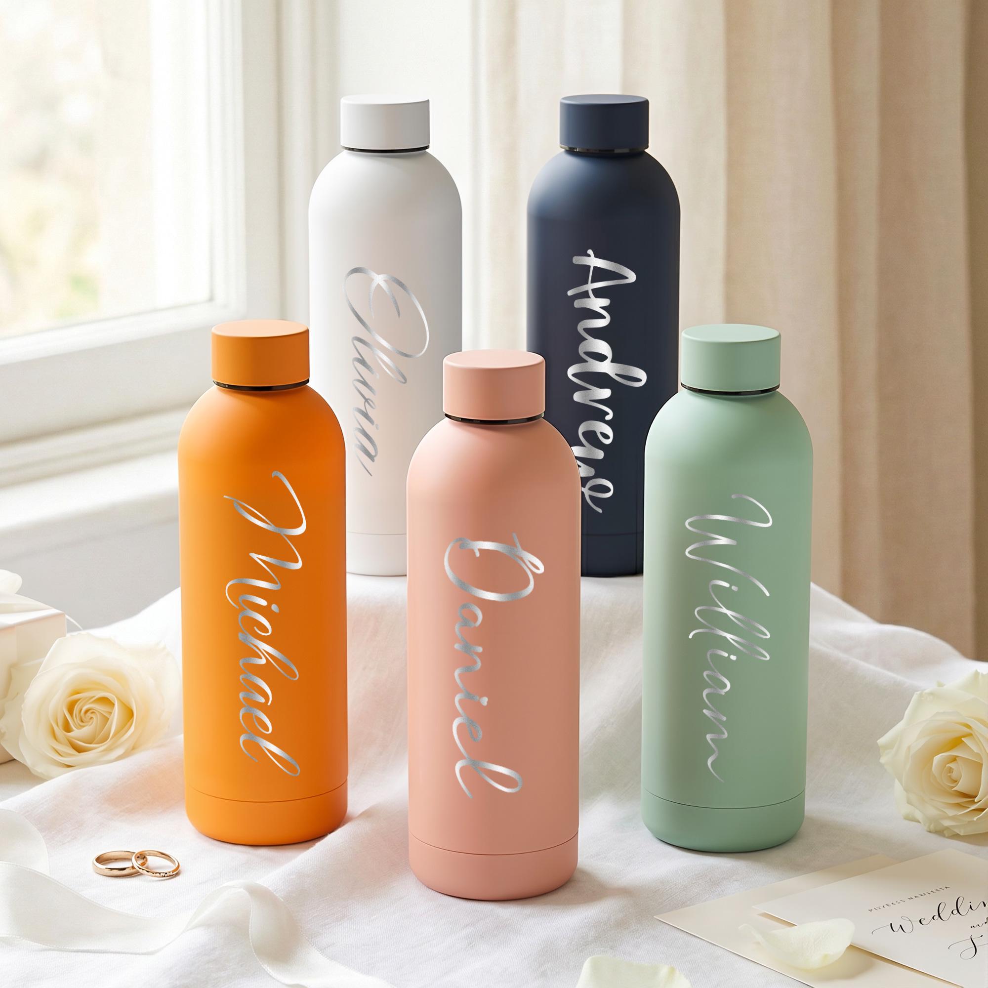 Personalized Stainless Steel Tumbler With Name, Bridesmaid Gifts ...