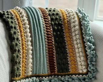 Sensory Blanket - CROCHET PATTERN (English and US terms only)