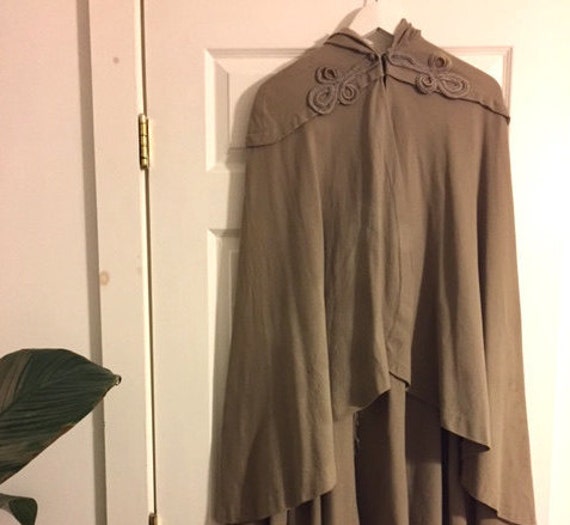 Victorian Hooded Cape