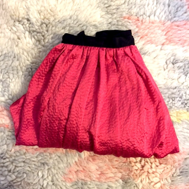 Red/pink Bubble Skirt - Etsy