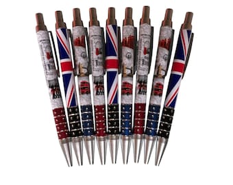 London Souvenir Pen: Union Jack, British Gift