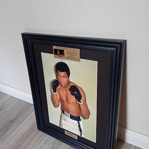 muhammad ali Autogramm Handsigniert