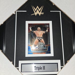 WWE WWF WCW Wrestling Triple H - Cadre de sport collector pour cartes individuelles