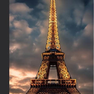 Eiffel Tower Print, Paris, Eiffel Towe, Wall Decor, Paris Wall Art