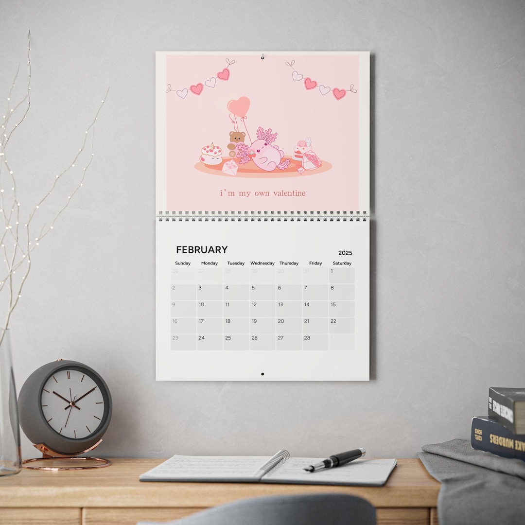 2025 Kawaii Cute Wall Calendar--adorable Animal Scenes With Dark Humor ...