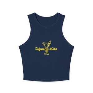 College Game Day Blue and Yellow Tank Top University of Michigan