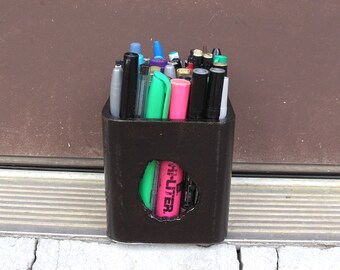 Pen cup catchall combo :your choice, pencil holder + catchall or just 1 , industrial organizers, iron pen cup, iron catchall