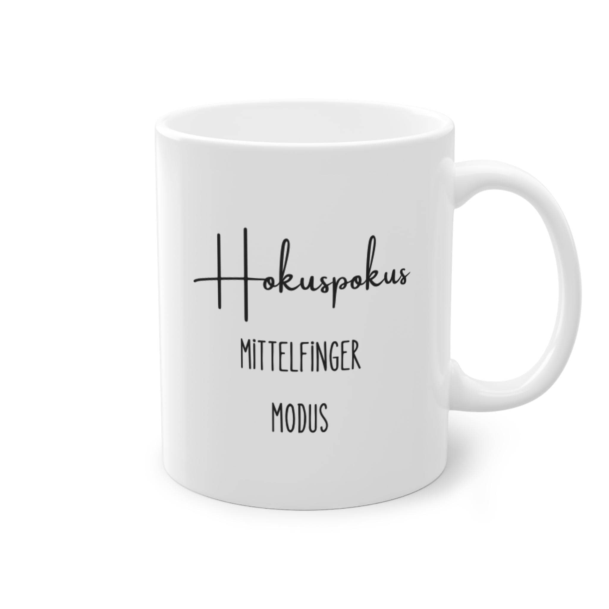 Tasse Café Doigt D'honneur - Céramique 280 Ml - Blague Poisson D'avril, Cadeau Humour Pour Collègue Ou Ami