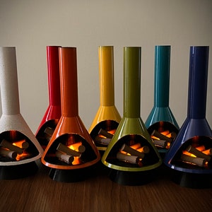 Miniature Fireplace | Blue Miniature Fireplace | Blue