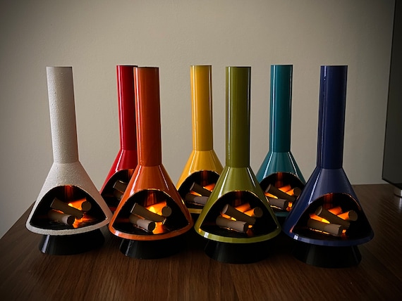 Miniature Fireplace | Blue Miniature Fireplace | Blue
