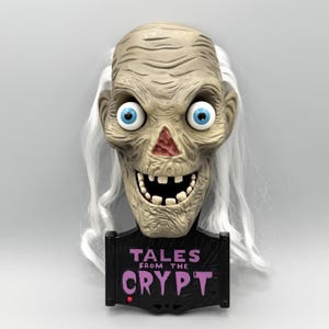 1996 Tales From The Crypt Keeper Wall Mount Chatter Laugh Trendmaster Works READ