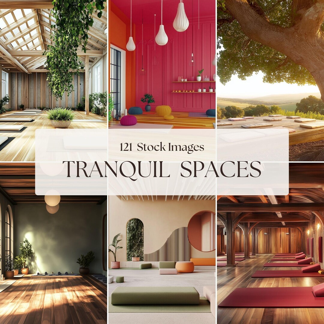 121 Tranquil Interior & Exterior Space Stock Images, Wellness and ...