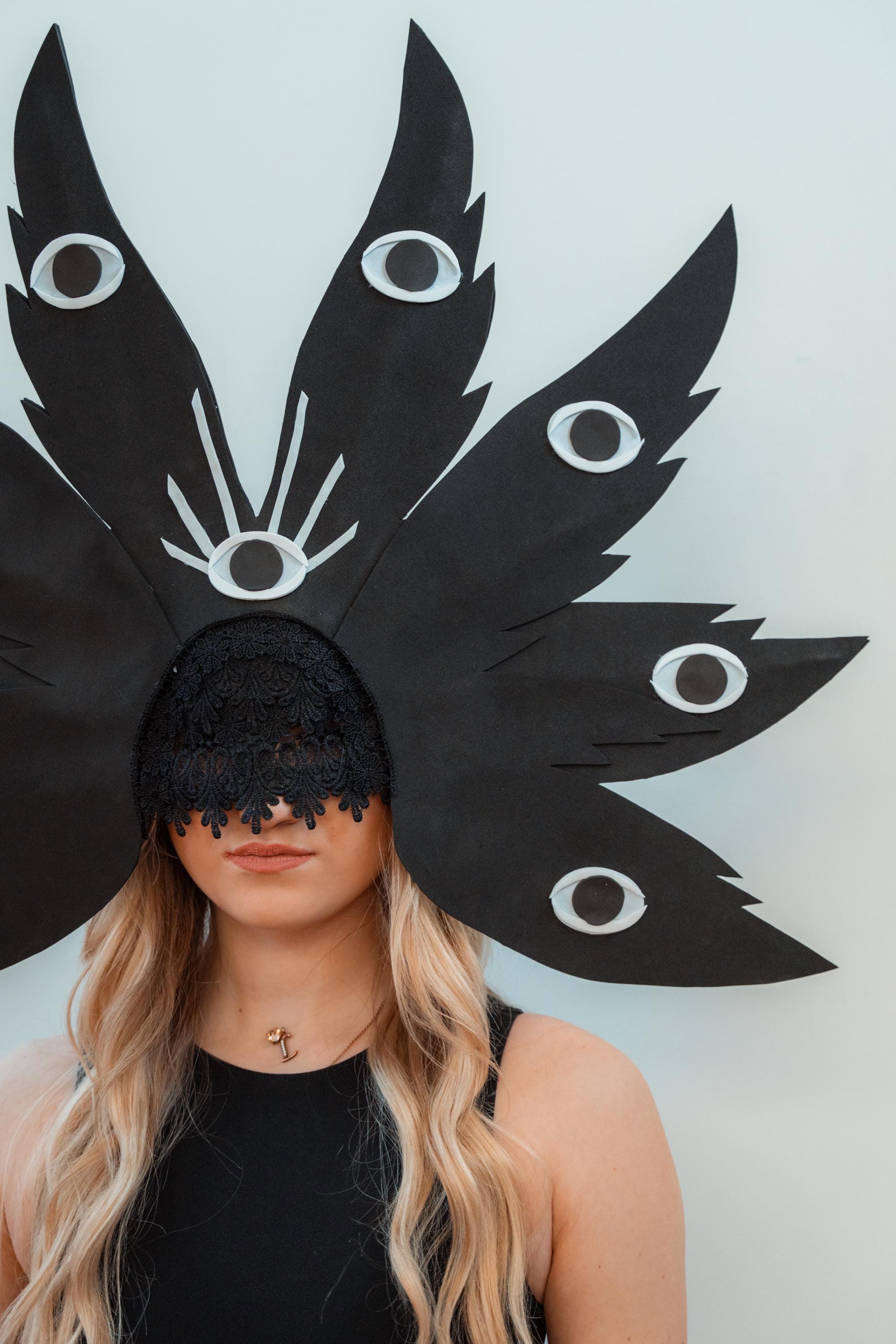 Angel Headpiece, Winged Face Mask, Eye Mask, Seraph Mask, Cosplay - Etsy