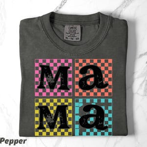 Comfort Colors® Mama Shirt, Mothers Day Gift, Mom Shirt, Retro Mama Shirt, Gift For Mom, Mama Shirt,  Mama T-Shirt, Cute Mama Shirt