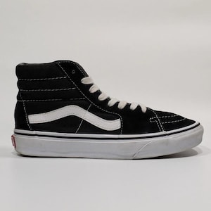 Vans Sk8-Hi Suede Black & White – Size UK 4 / EU 36.5 / US 6.5