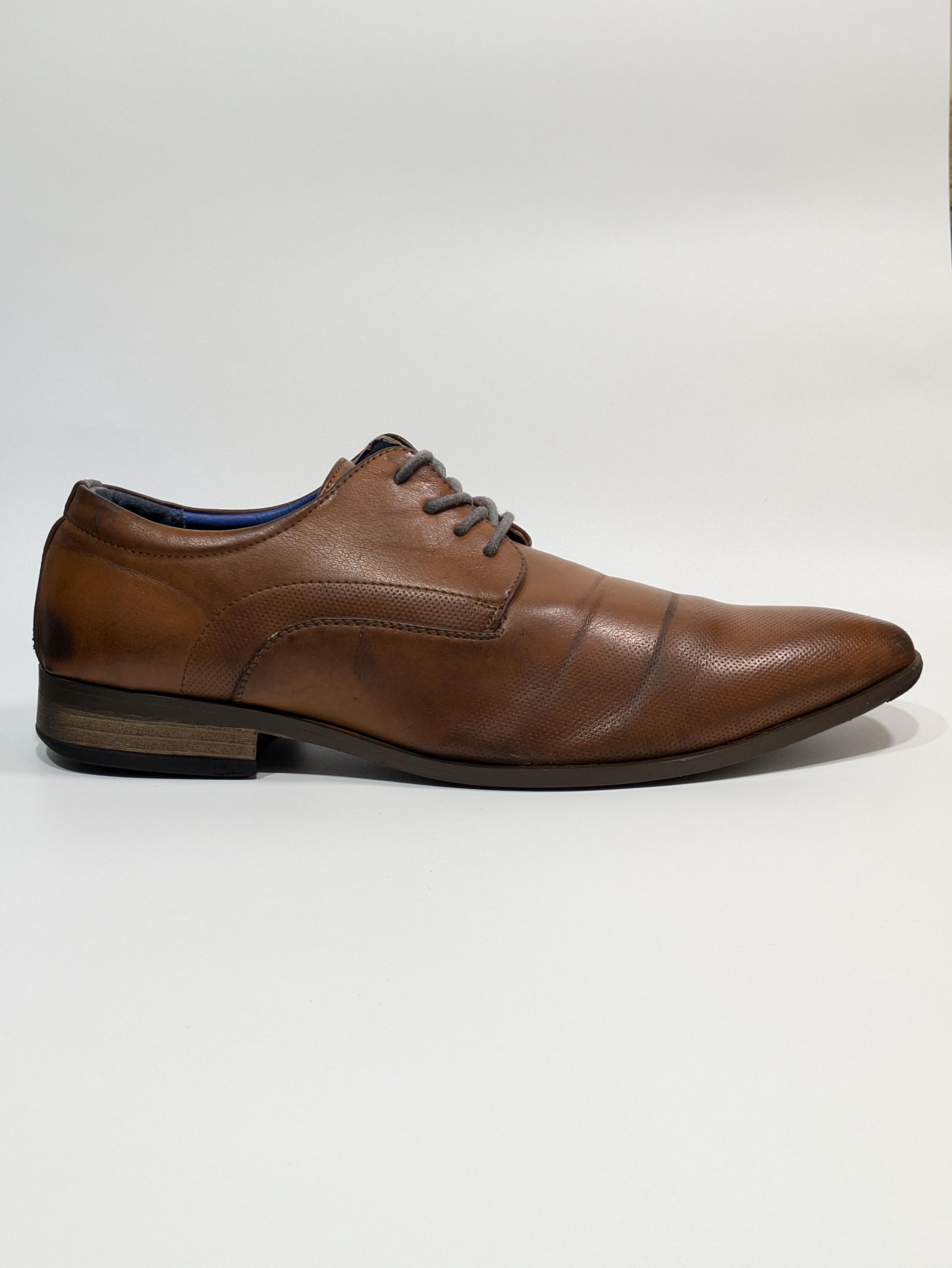 UK 9 / EU 43 / US 10 Paolo Vandini Thistle Mens Faux Leather  display picture 3