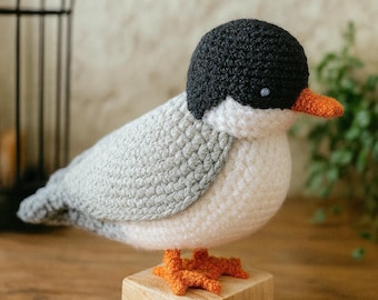 Vogel-Muster: Amigurumi Möwe (PDF-Muster)