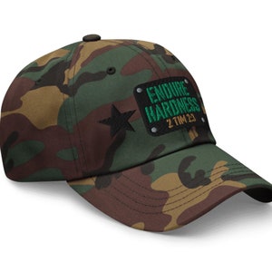 Endure Hardness - Christian Camo Hat
