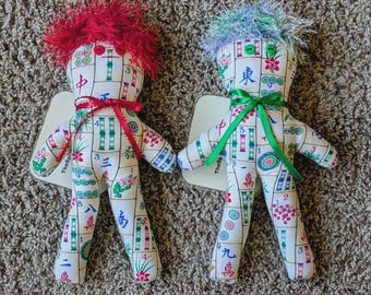 12" Mah Jongg Stress Relief Doll