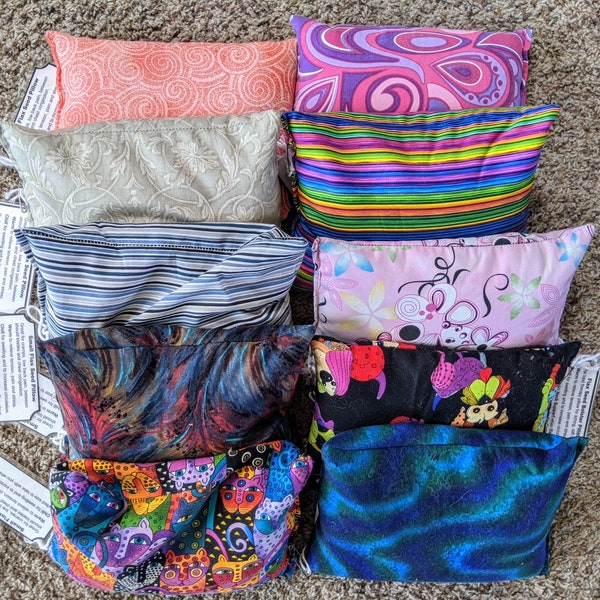 Flax Seed Pillow Etsy