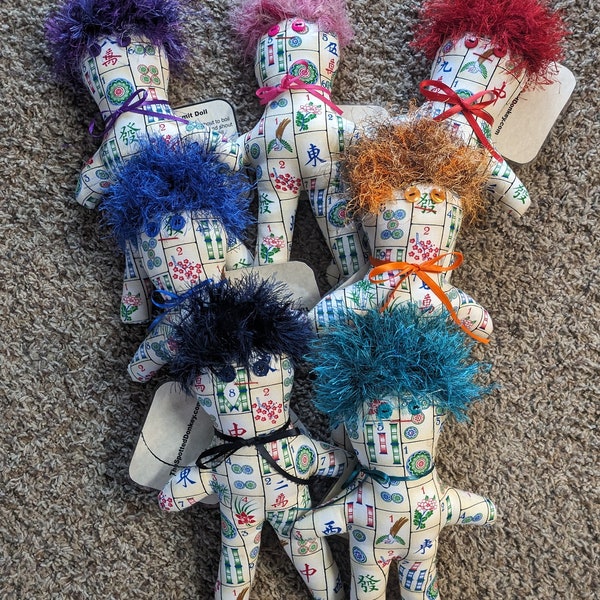 12" Mah Jongg Dammit Doll